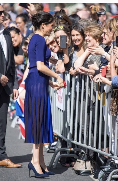 H&M are currently doing a ‘Royal’ walkabout thing in Nottingham.