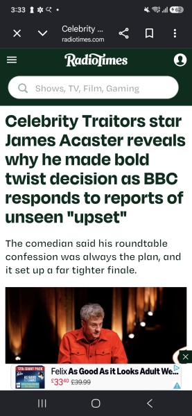 Welcome to the castle - When your fears subside, and the shadows still remain…| 2026 Celebrity Traitors Thread 7 [TV Pace]