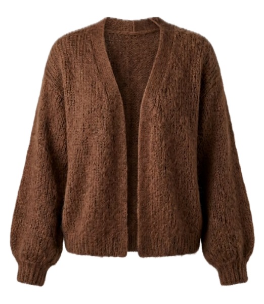 This cardigan wouldn't be a good buy, would it? :(
