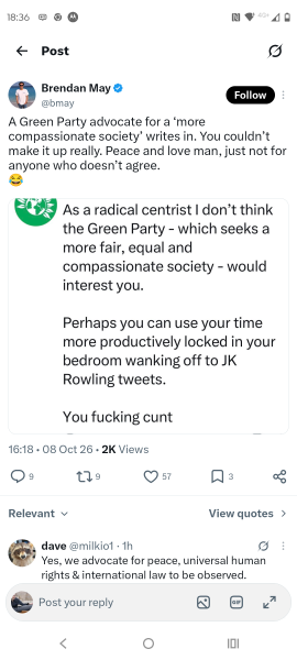 Sexism/Racism/other issues in the Green party England & Wales - Discussion Thread 4