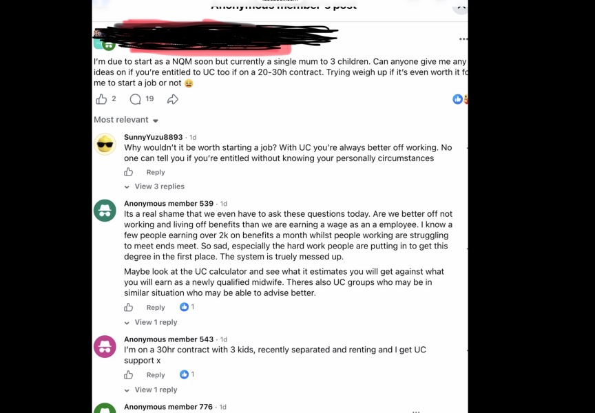 Kemi B - the best form of welfare is a well paying job...