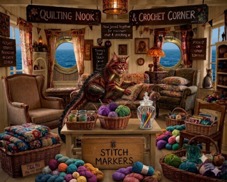 The Bluestocking Pub wakes up to lighter mornings and darker evenings, but we don't care as long as we have gerbils
