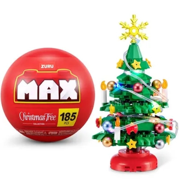The imitation Lego tree decorations