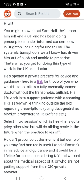 Redvers v NHS Sussex Integrated Care Board & Mr Adam Doyle Thread 2