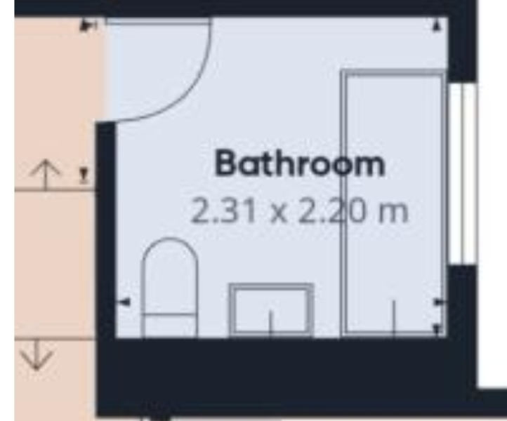 Adding an over bath shower to a double ended freestanding bath