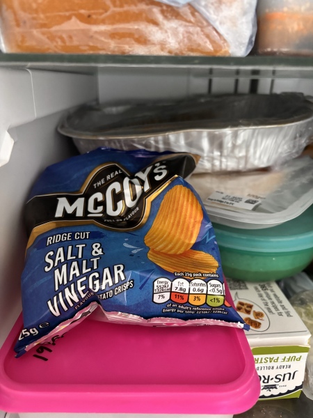 To change the trajectory of your life if you like Salt and Vinegar crisps…