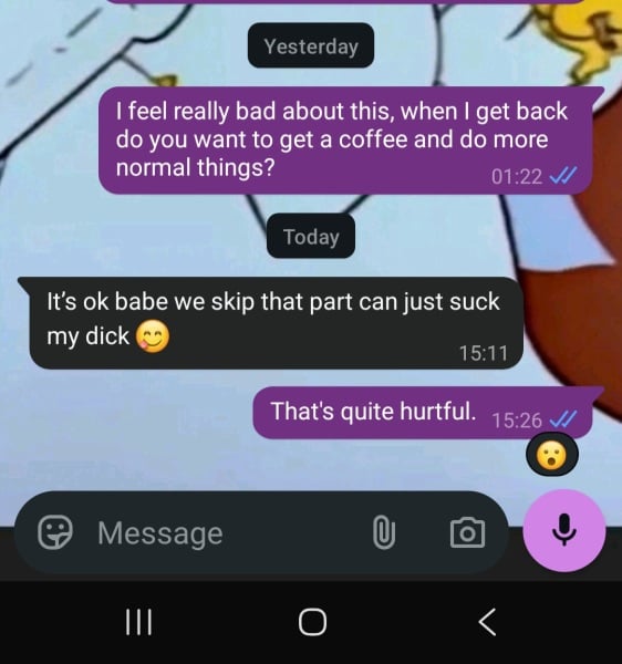What is it with men?