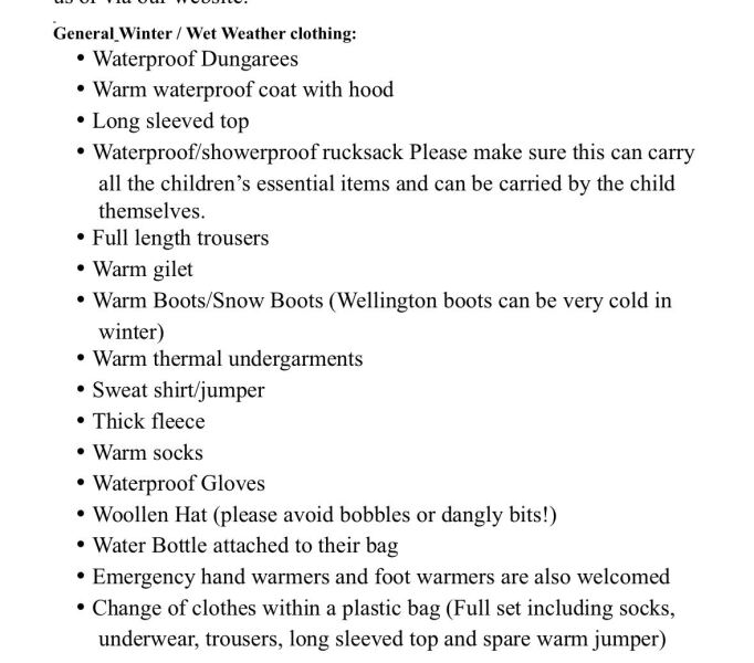 Childcare clothes - How to keep him warm?