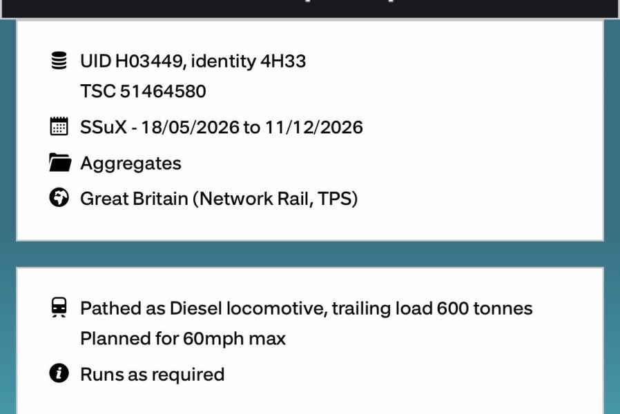 Train fans: how can I identify this train I saw?