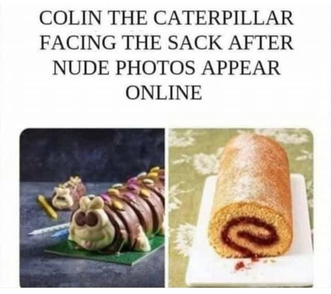 Colin is not a birthday cake