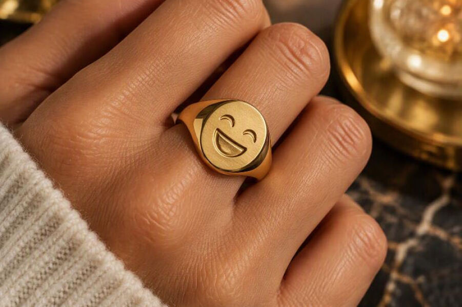 To be surprised so many signet rings are "fake"