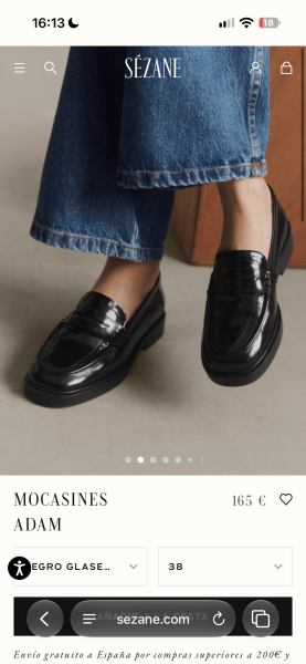 Black Loafers that are the perfect balance between dainty and chunky