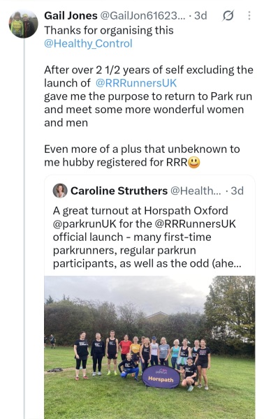 Parkrun reality rules tshirt