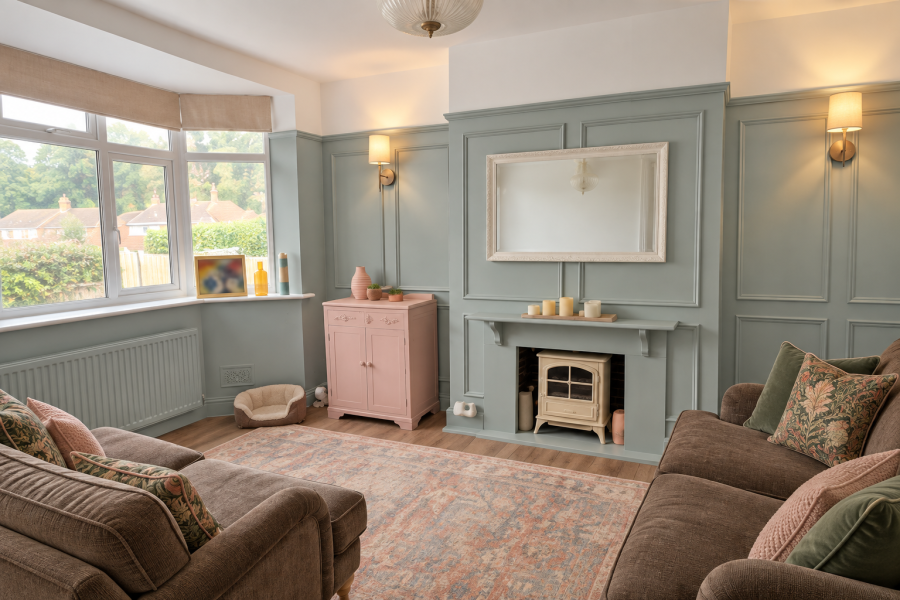 Living room decoration options (with photos)