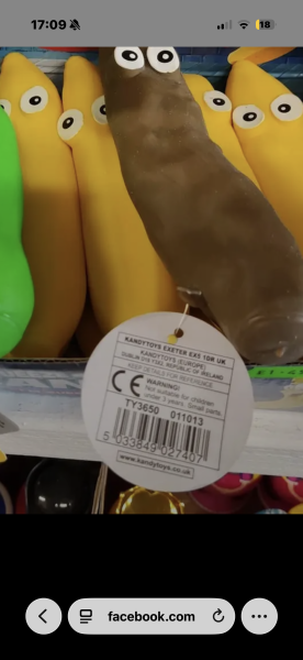 Asbestos in stretchy toy