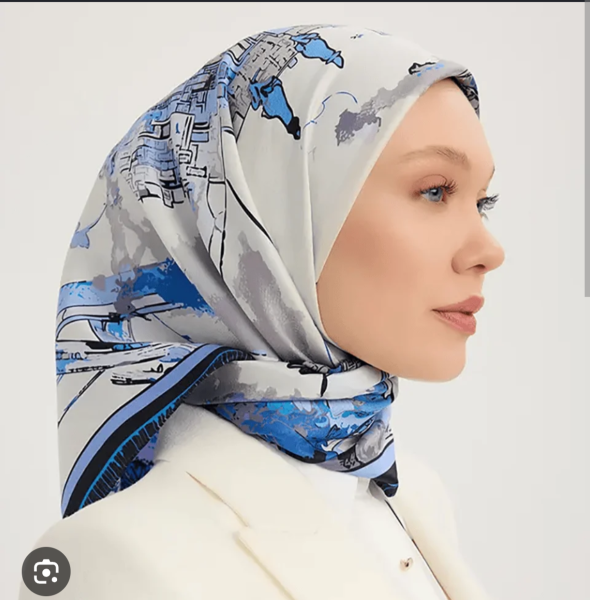 To go to work wearing what will look like a hijab?