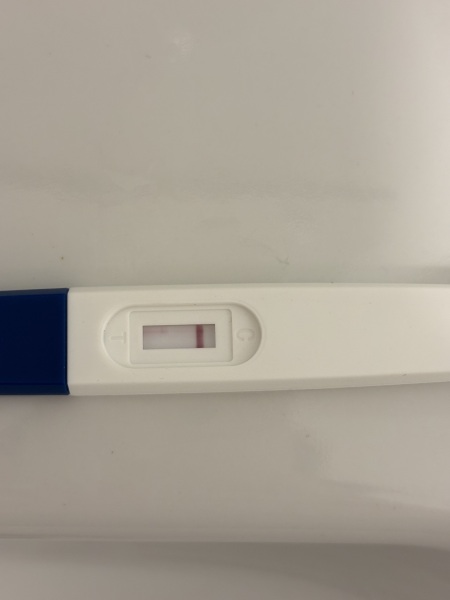 Faint test line?