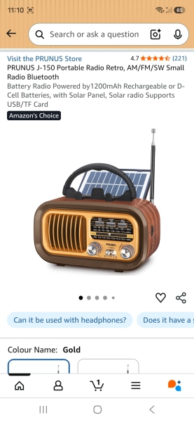 Anyone planning on buying a wind up FM radio?