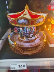 ENORMOUS decorations in the shops! 🔔