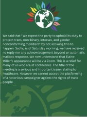 Sexism/other issues in the Green party England & Wales - Discussion Thread 3