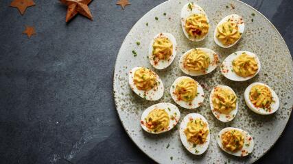 Easy Christmas evening alternative to cheese board