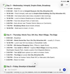 Help me plan a New York trip