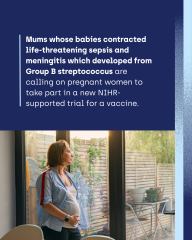Would you consider joining a Group B strep vaccine trial?