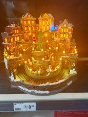 ENORMOUS decorations in the shops! 🔔