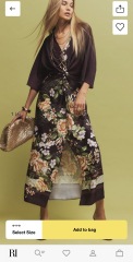Please help me find a dark dress, for a size 20, apple shape
