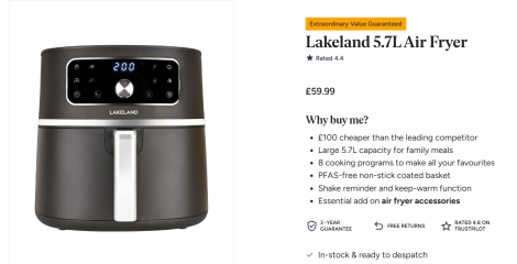 Which airfryer should I buy, I'm torn between two- help!