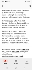 Redvers v NHS Sussex Integrated Care Board & Mr Adam Doyle Thread 2