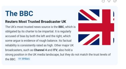 To find it worrying what the BBC chooses not to report?