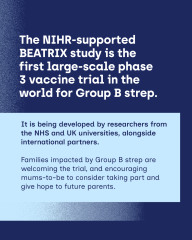 Would you consider joining a Group B strep vaccine trial?