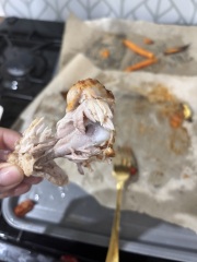 Toddler and possible raw chicken