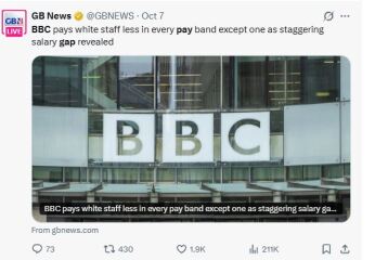 There's been outrage amongst many people claiming the BBC pay ethnic minorities more then white people