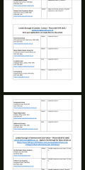 London In School Year Places current list