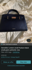 Black leather work tote but make it cool