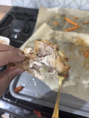 Toddler and possible raw chicken