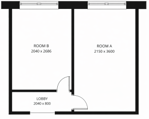 Has anyone split the main bedroom in a mid terrace into two smaller rooms?